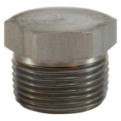 MIDLAND INDUSTRIES Midland Industries 63662 Solid Hex Head Plug 3/8 Mpt 150lb Ss