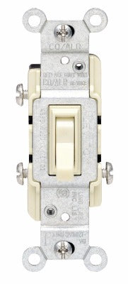 LEVITON Leviton Mfg Co 217-02653-02I 3-way Toggle Switch 15A 120V