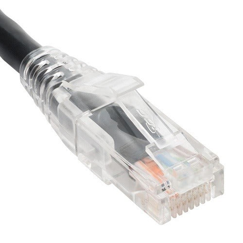 ICC Icc ICPCST14BK Cat6 Clear Boot Patch Cord
