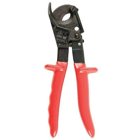 WIHA Wiha 11960 Insulated High Voltage Ratcheting Cable Cutters (10 in/250 mm)