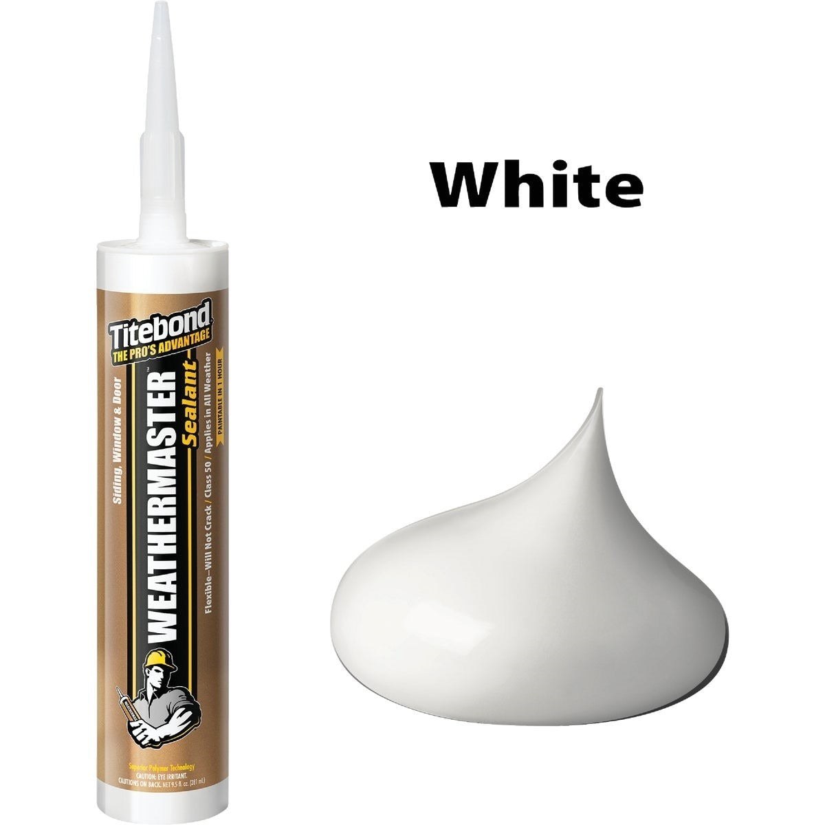 TITEBOND Titebond 44001 WeatherMaster Sealant - 10.1oz.