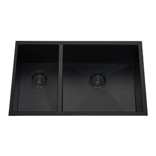 DAKOTA Dakota Plumbing Products DSZ-3070GBK 30/70 Kitchen Sink