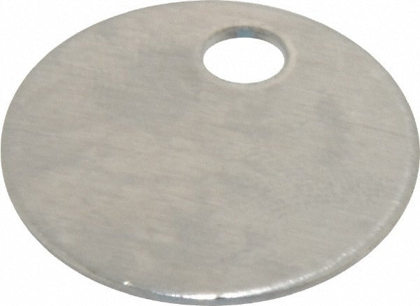 C H HANSON C.h. Hanson 43559 Round Aluminum Blank Tags 1 in 50 Pk