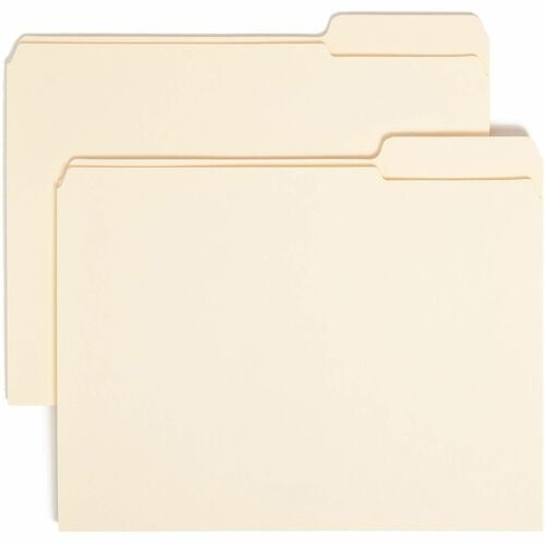 SMEAD Smead SMD10337 Manila File Folder 1/3-cut Tab Box of 100