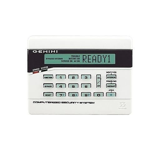 NAPCO SECURITY TECHNOLOGIES Napco GEM-RP2ASE2 Lcd Icon Keypad 17 Button