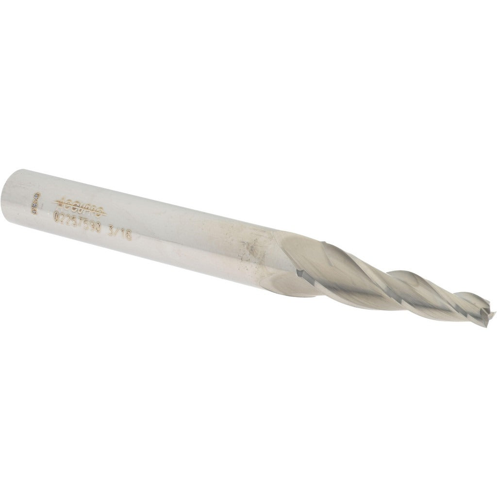 ACCUPRO Accupro 12177528 Tapered End Mill 3 Flute Solid Carbide