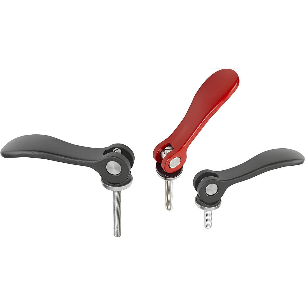 KIPP Kipp K0006.25111A3X50 Adjustable Clamping Handle 5/16-18