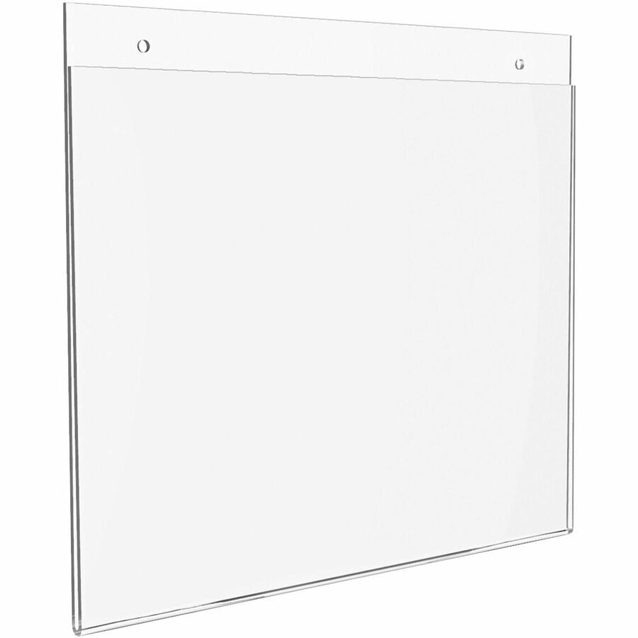 DEFLECTO Deflecto DEF68301 Wall Mount Sign Holder Landscape (11 x 8.5)