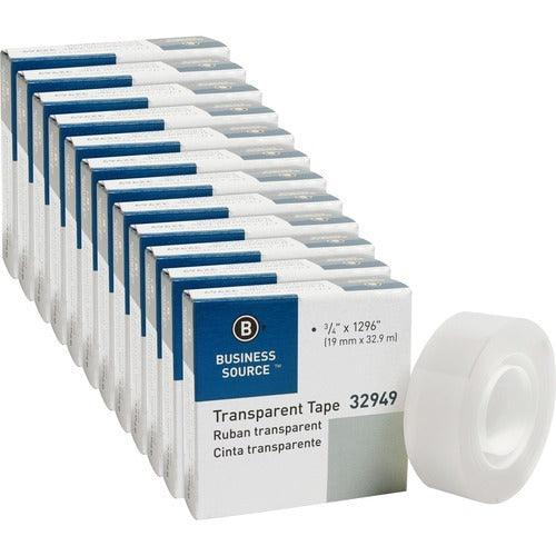 BUSINESS SOURCE Business Source BSN32949PK Tape Roll 3/4x1296 in 12PK
