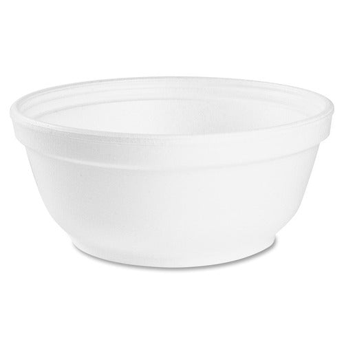 DART Dart Container Corp DCC8B20 8 Oz Foam Bowl White