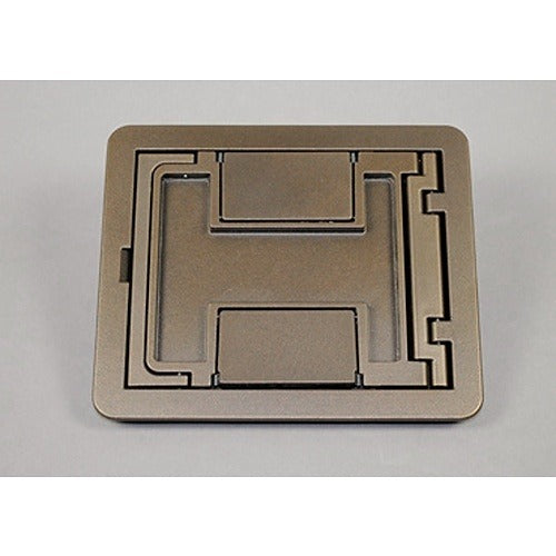 WIREMOLD Wiremold Legrand FPCTCBZ Flanged Cutout Cover Top Bronze