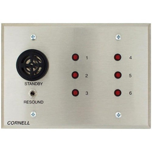 ALPHA COMMUNICATIONS Alpha Communications A-4006A 6 Zone Visual Annunciator