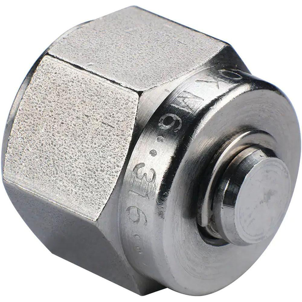PARKER Parker 8 Fnz-ss Compression Tube Plug Stainless Steel
