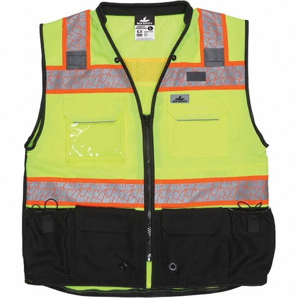 MCR SAFETY Mcr Safety PSURVCL2LSXL High Visibility Surveyor Vest Xl