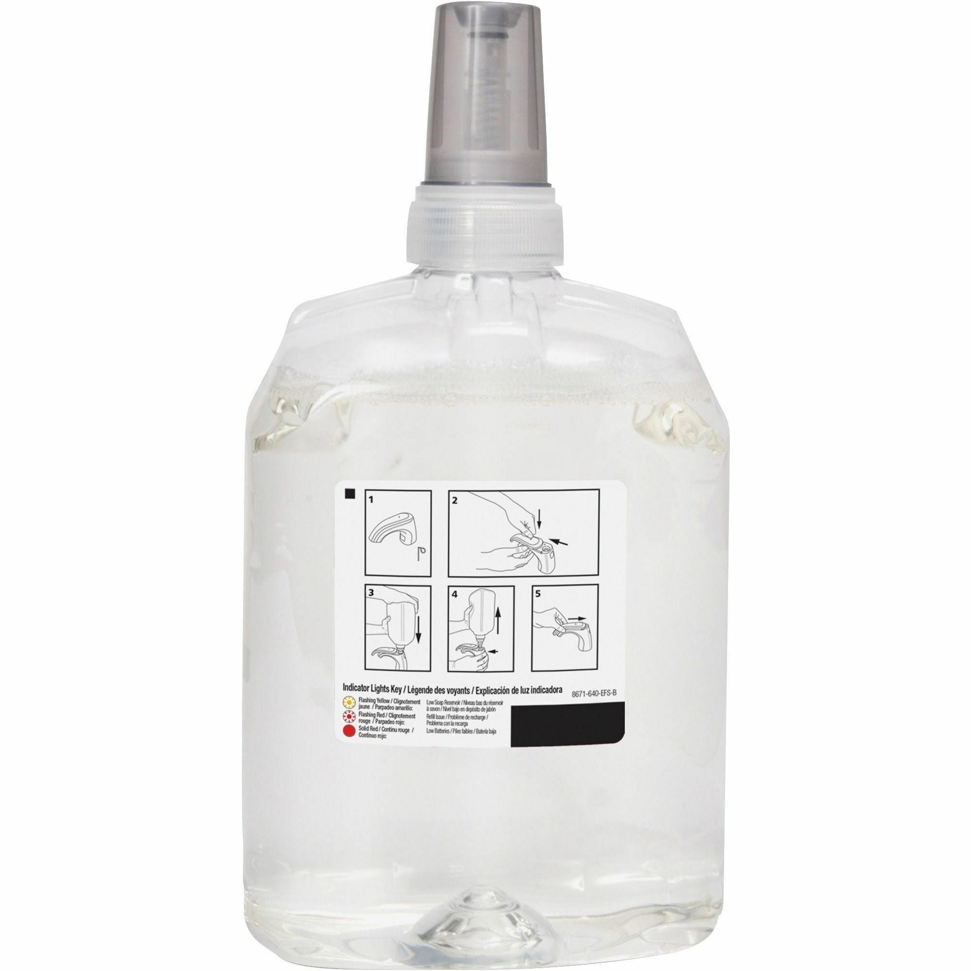 GOJO Gojo GOJ867204 Purell Professional RediFoam Fragrance Free Foam Soap Cartridge (2000 mL) Replacement 8672-04