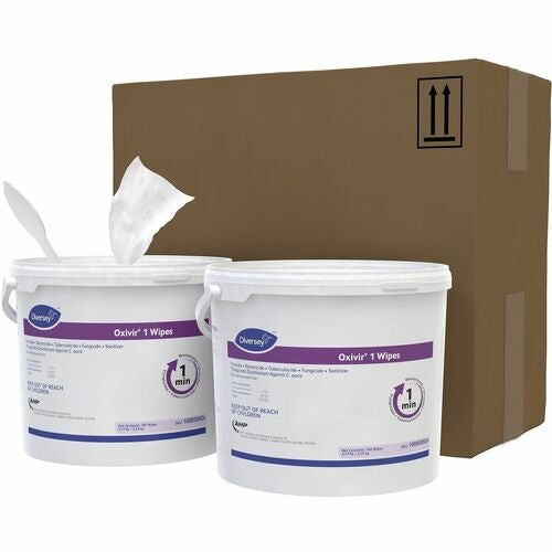 DIVERSEY Diversey Care DVO100850924 Disinfectant Wipes 160 Count