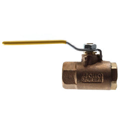 Apollo Valves 8010401 80-100 Series 3/4 in Bronze Threaded Locking Lever Handle Gas Ball Valve