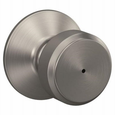 SCHLAGE Schlage Lock Co F40VBWE619 Privacy Door Knob Satin Nickel