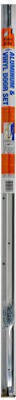 FROST KING Thermwell VA17H Vinyl Door Weatherstrip Set 3/4 in Gray