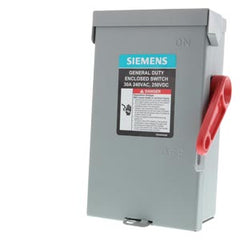 Siemens GF321NA SWITCH SAF 240VAC 30A 3HP 3 1 60HZ