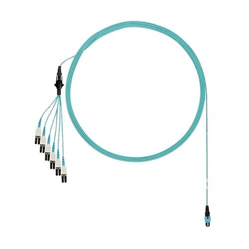 PANDUIT Panduit FXTRP8NUGSNF027 OM3 12-fiber Harness Cable