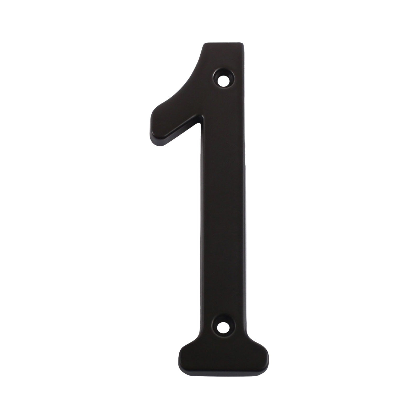 PAMEX Pamex DD074S1BL House Number 4 Inch Matte Black