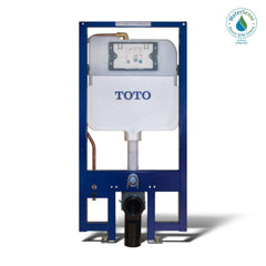 TOTO WT173M DuoFit In-Wall Dual Flush 1.28 and 0.9 GPF Tank System, Copper Supply Line