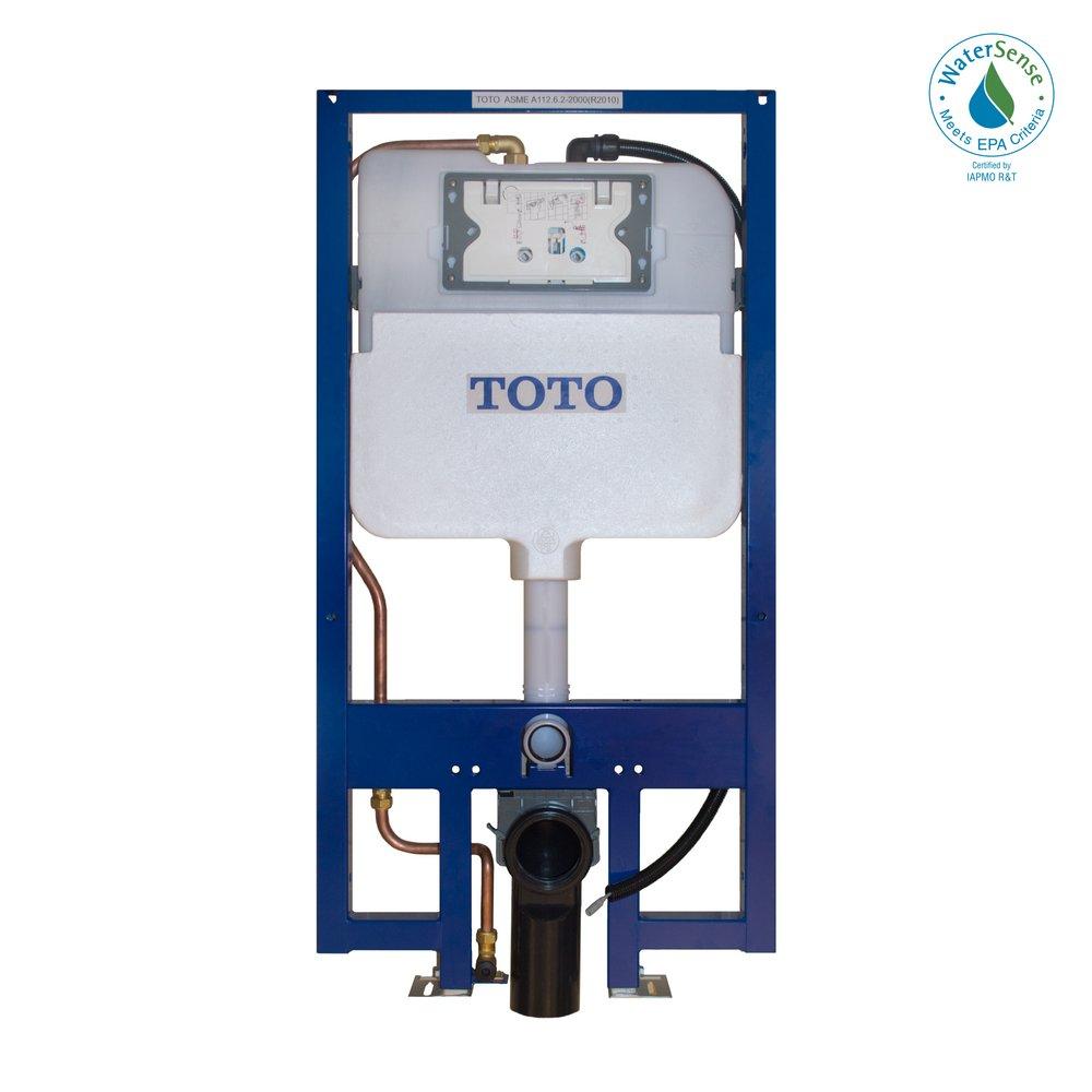 TOTO WT173MA DuoFit In-Wall Dual Flush Tank System with Copper Supply Line