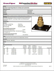 Omega Flex FGP-RFG-500 AutoFlare CounterStrike 1/2 inch Flanged x MNPT