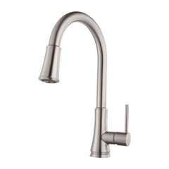 Pfister G529PF2S Pfirst Series Single Handle Pull Down Kitchen Faucet in Stainless Steel