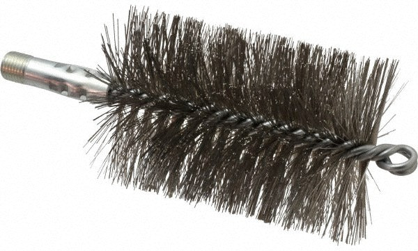 SCHAEFER BRUSH Schaefer Brush 43856 Spiral Tube Brush 3in Stainless Steel