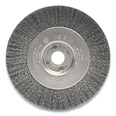 Weiler 184 Narrow Face Crimped Wire Wheel 12500 RPM 4 Inches Diameter