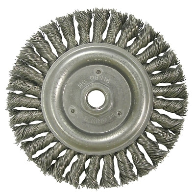 Weiler 8916 Roughneck Stringer Bead Wheel 12500 RPM 6 Inches