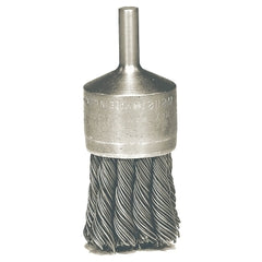 Weiler 10028 Knot Wire End Brush Steel Fill 1-1/8 Inch