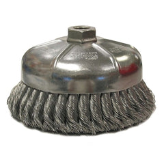 Weiler 12376 Cup Brush 6 In Diameter 5/8-11 UNC Steel Fill