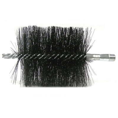 Weiler 44169 4 Double Spiral Flue Brush .012 Steel Fill