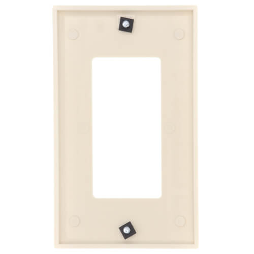 Leviton 80401-T Wallplate Standard Size with GFCI Device Cutout Light Almond