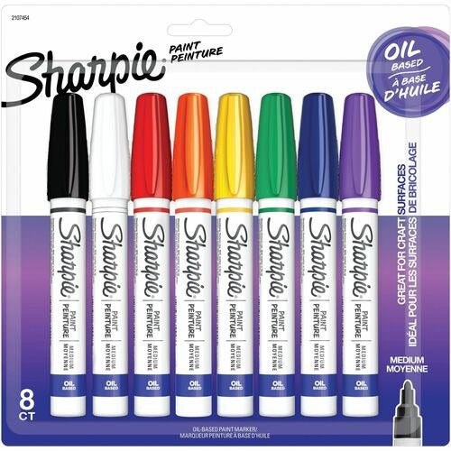 SHARPIE Newell Brands SAN2107454 Paint Markers Assorted 8-pack