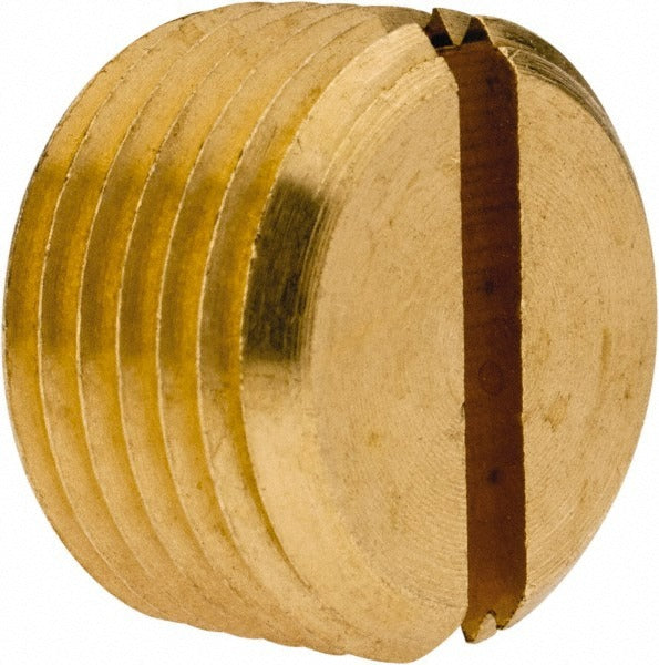 PARKER Parker 220P-6 Slotted Plug 3/8 Inch Mnptf Brass