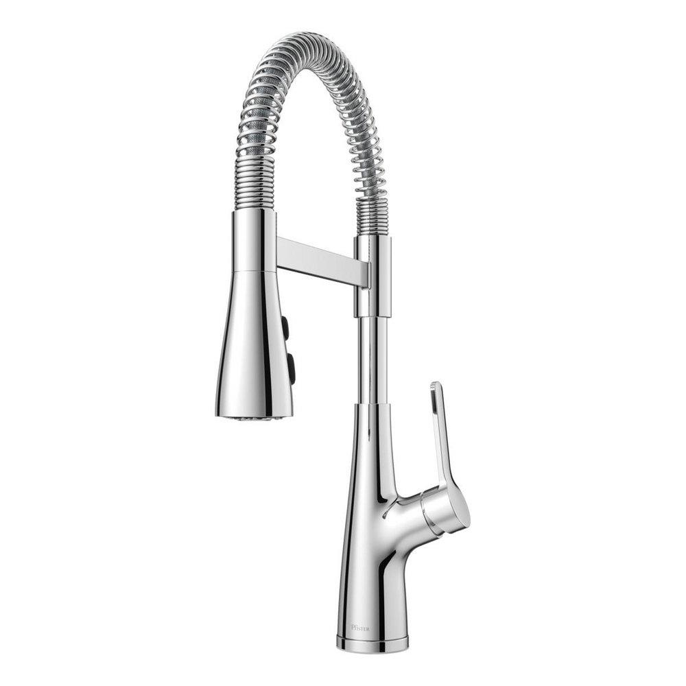 Pfister LG529-NECC Neera Single Handle Pull Down Kitchen Faucet in Polished Chrome