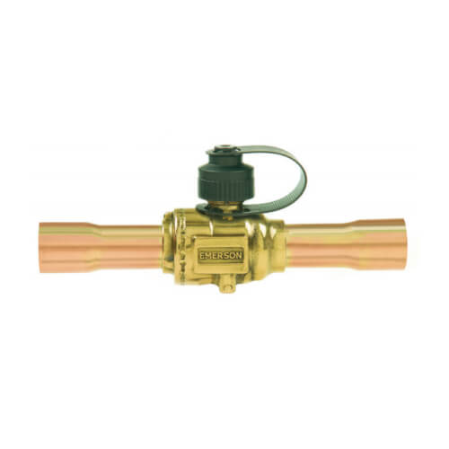 Copeland 806764 Ball Valve with Access Valve 2 1/8 Inches