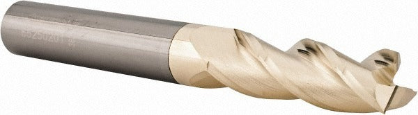 ACCUPRO Accupro 314865 Square End Mill 1/2 in 3 Flute Carbide Zrn