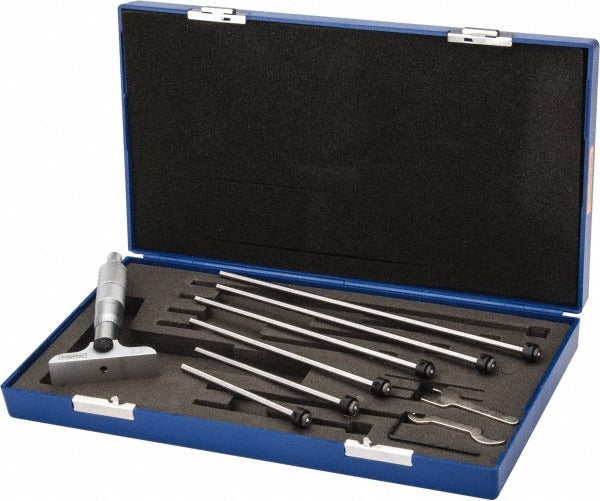 FOWLER Fowler 52-225-112-0 Mechanical Depth Micrometer 6 in