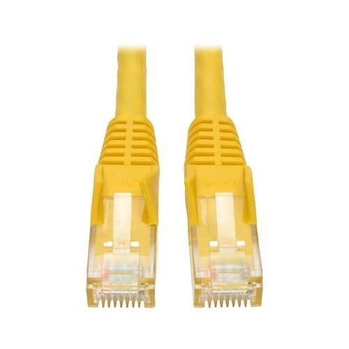 TRIPP LITE Tripp Lite N201-014-YW Cat6 Patch Cable 14 Inches Yellow