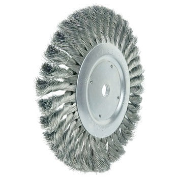 WEILER Weiler 08125 Wheel Brush (8 in Dia x 5/8 in Face)