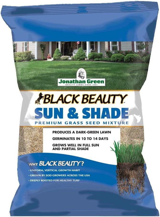 JONATHAN GREEN Jonathan Green 12006 Sun and Shade Grass Seed 25 lb