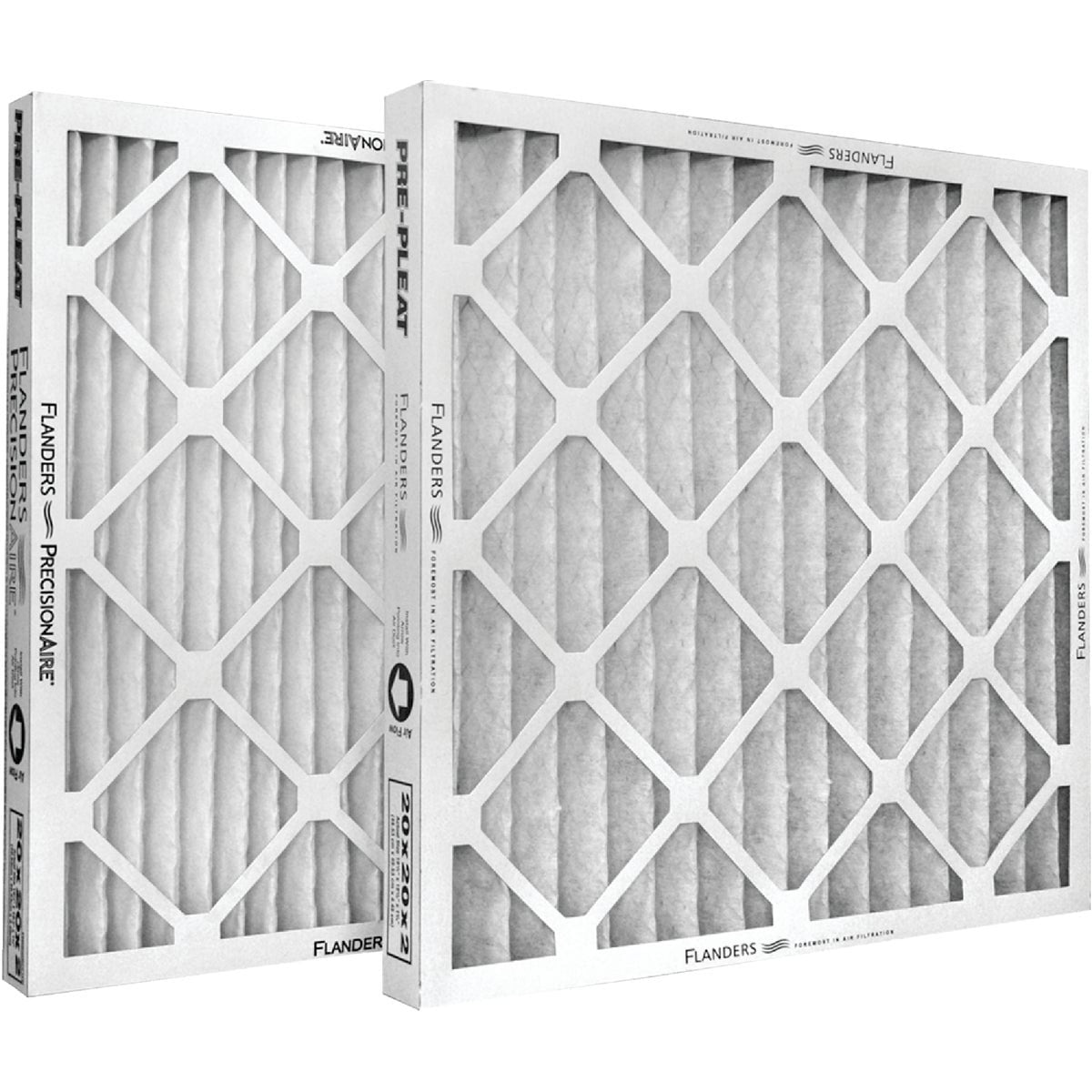 BESTAIR Bestair BA2-1625-8 Pleated Air Filter (16 x 25 x 2)