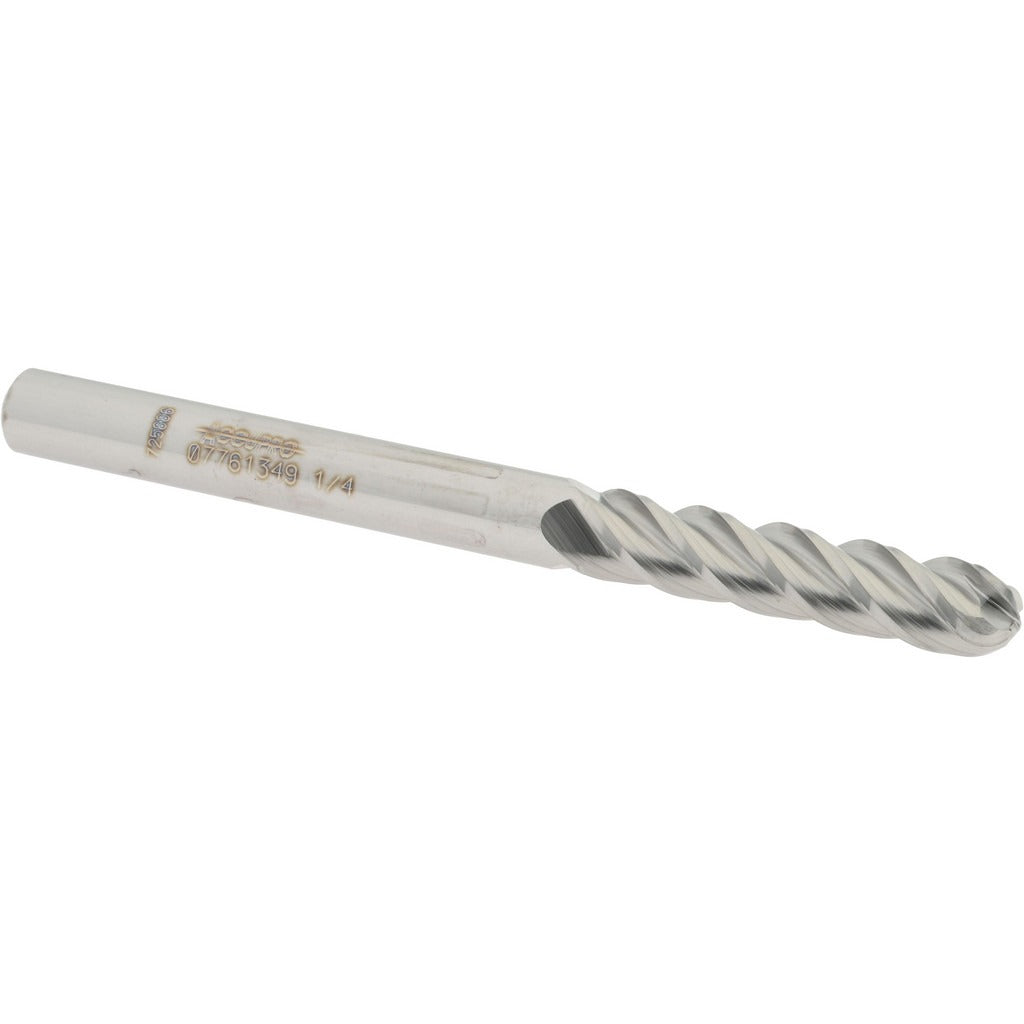 ACCUPRO Accupro 12184868 Ball End Mill 0.25 in 4 Flute Carbide