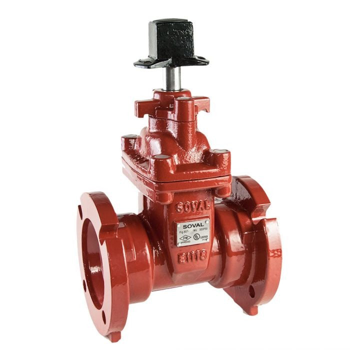 SOVAL SOVAL 807-030MJ 3 Inch Ductile Iron Mechanical Joint NRS Gate Valve