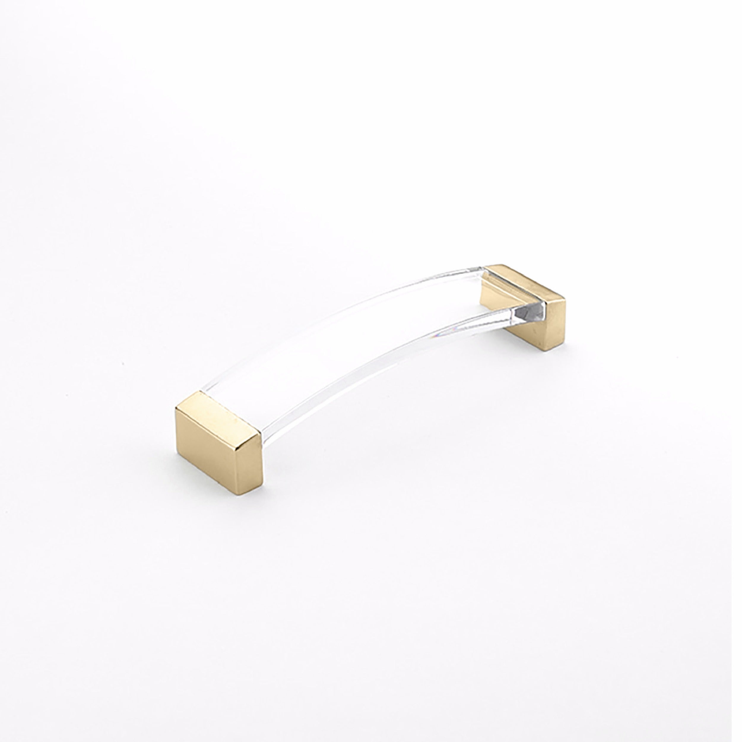 SCHAUB Schaub 320-SSB-CL Positano Arch Cabinet Pull Satin Brass